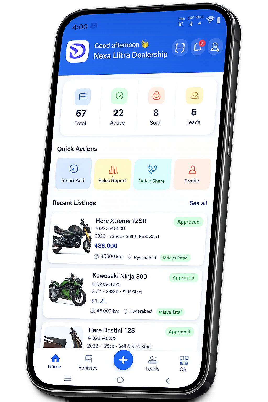 Dzzel dealer app